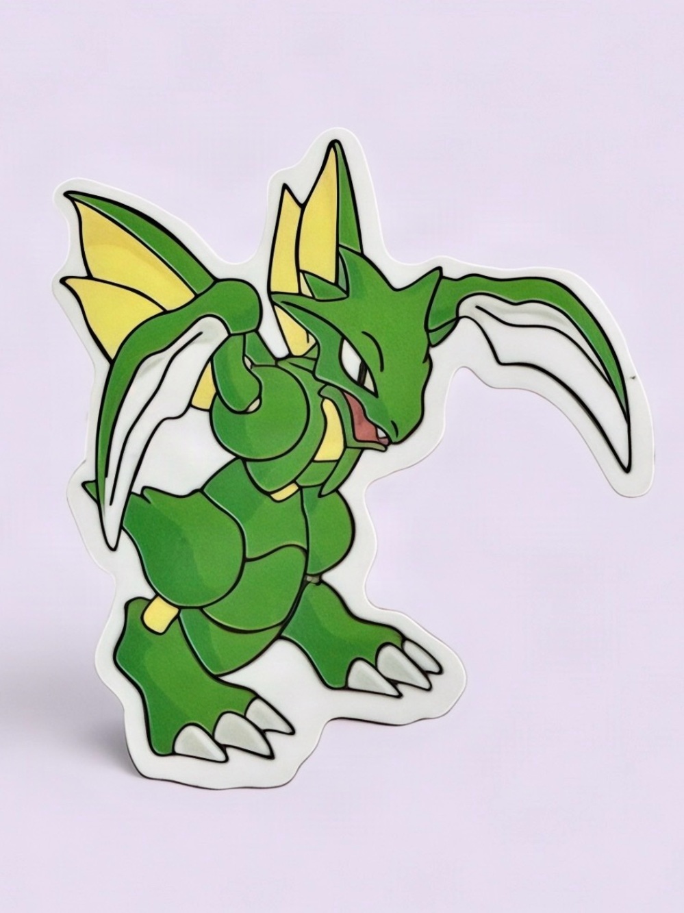 Scyther Pokémon Sticker | Bug Flying Type Vinyl Decal